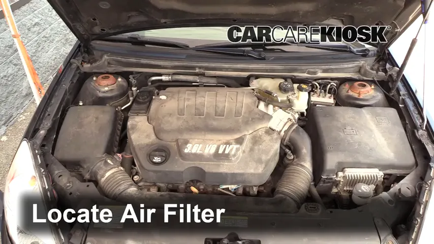 2009 Saturn Aura XR 3.6L V6 Air Filter (Engine) Replace